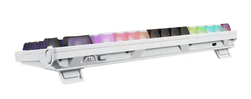 ROG Azoth X teclado Juego USB + RF Wireless + Bluetooth Negro, Blanco - Imagen 8