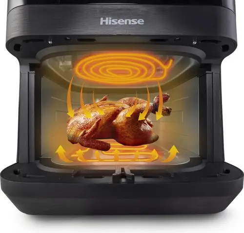 HAF2100DCD Sencillo 7,7 L 2100 W Freidora de aire caliente Negro - Imagen 9