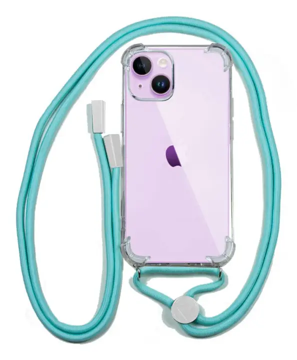 8434847063331 funda para teléfono móvil 15,5 cm (6.1") Color menta, Transparente