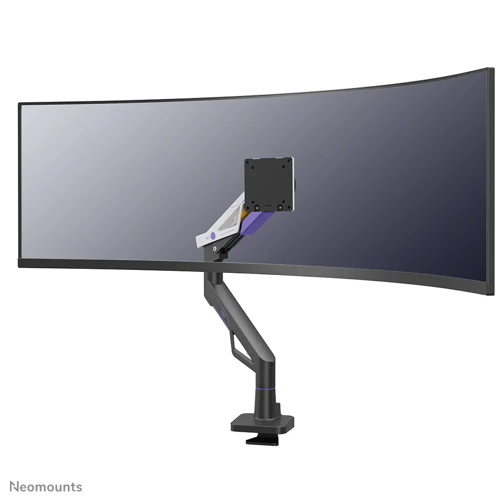 DS70-256BL1 Brazo de monitor gaming 24-57" - resorte de gas - Topfix - Tope-a-180°