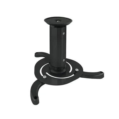 SOPORTE UNIVERSAL DE TECHO GIRATORIO 360º PARA PROYECTOR NEGRO - Imagen 1