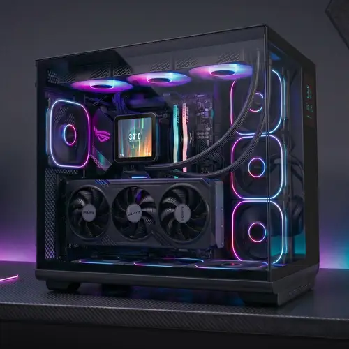 MCREVPRO carcasa de ordenador Midi Tower Negro - Imagen 5