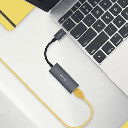 Conversor USB3.1 Gen1 USB-C A Ethernet Gigabit 10/100/1000 Mbps, Gris, 15cm - Imagen 5