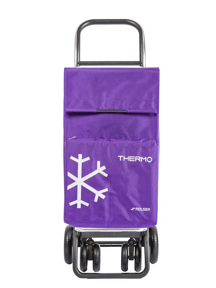 TER054-1008 bolsa de compras Púrpura Bolsa para carrito de la compra - Imagen 1