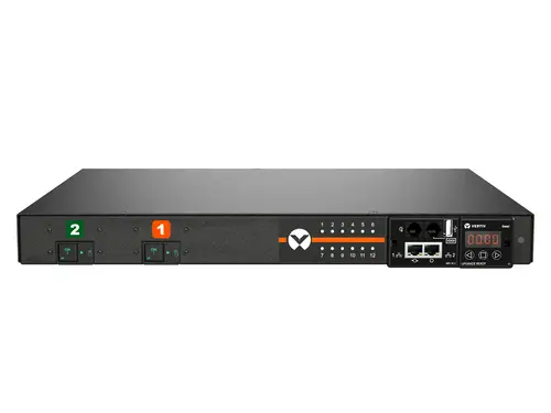 VP59100 unidad de distribución de energía (PDU) 12 salidas AC 1U Negro - Imagen 1