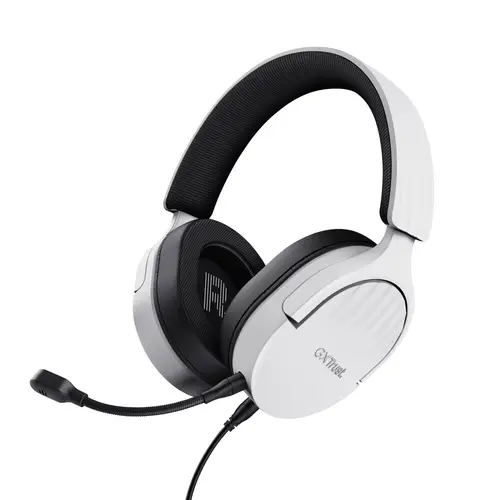 GXT 489W FAYZO Auriculares Alámbrico Diadema Juego Negro, Blanco - Imagen 2