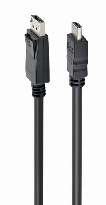 DisplayPort - HDMI, 3m HDMI tipo A (Estándar) Negro