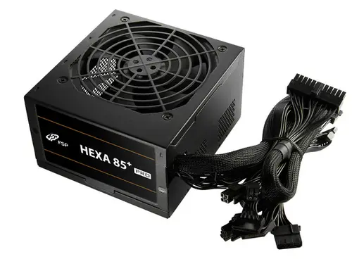 HEXA 85+ PRO 650W Unidad de fuente de alimentación ATX ATX2.5 Negro - Imagen 3
