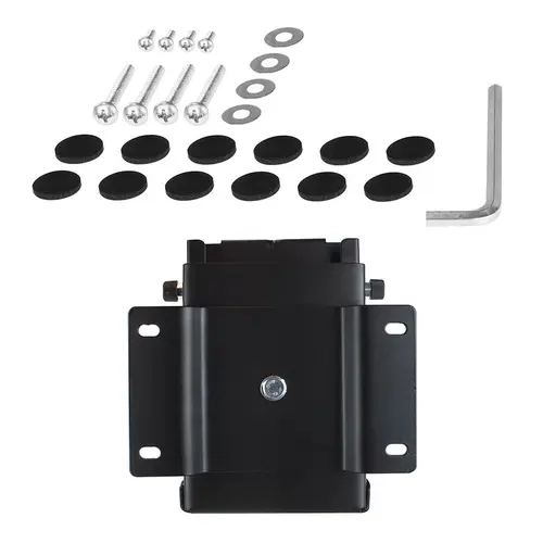 EW1293 soporte de CPU Soporte para instalación de CPU bajo mesa Negro - Imagen 5