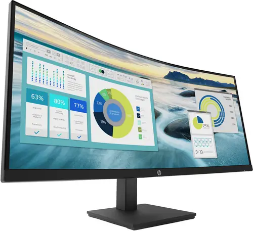 Monitor curvo P34hc G4 WQHD USB-C - Imagen 2