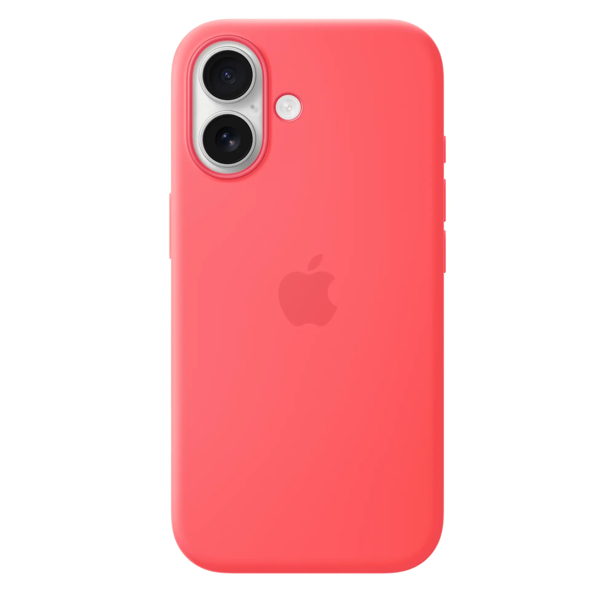 Funda de silicona con MagSafe para el iPhone 17 - Guayaba intenso