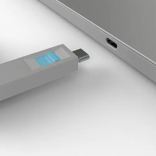 40465 bloqueador de puerto Bloqueador de puerto + clave USB Tipo C Azul Acrilonitrilo butadieno estireno (ABS) 1 pieza(s) - Imagen 3