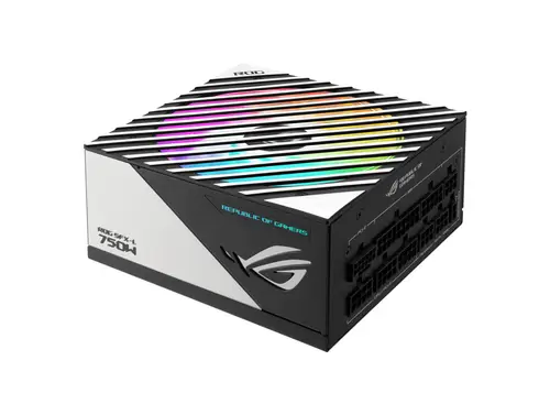 ROG Loki SFX-L 750W Platinum unidad de fuente de alimentación 20+4 pin ATX Negro, Plata - Imagen 1