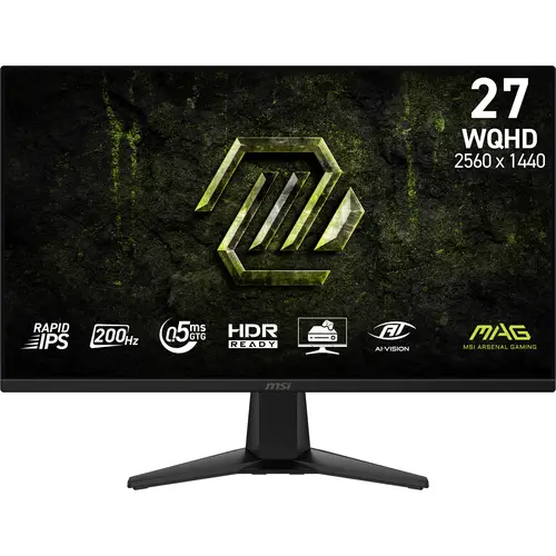 MAG 275QF E20 pantalla para PC 68,6 cm (27") 2560 x 1440 Pixeles Wide Quad HD LCD Negro - Imagen 2