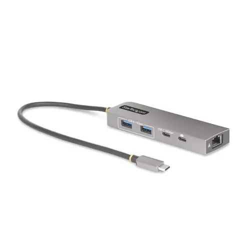Hub USB-C de 3 Puertos con Red Ethernet de 2,5Gbps y Entrega de Alimentación PD de 100W de Paso - USB 3.2 10Gbps - Ladrón de 2 Puertos USB-A - 1 Puerto USB Tipo C - Imagen 1