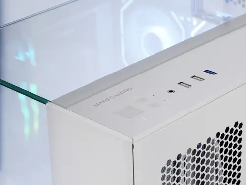 MCVISIONW carcasa de ordenador Midi Tower Blanco - Imagen 6