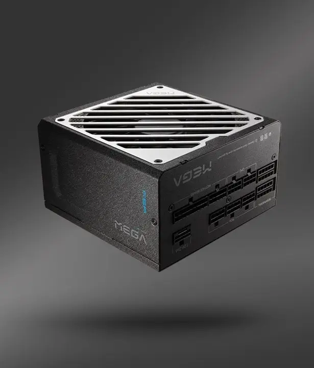 MEGA GM 1000W Unidad de fuente de alimentación ATX ATX3.1 Negro