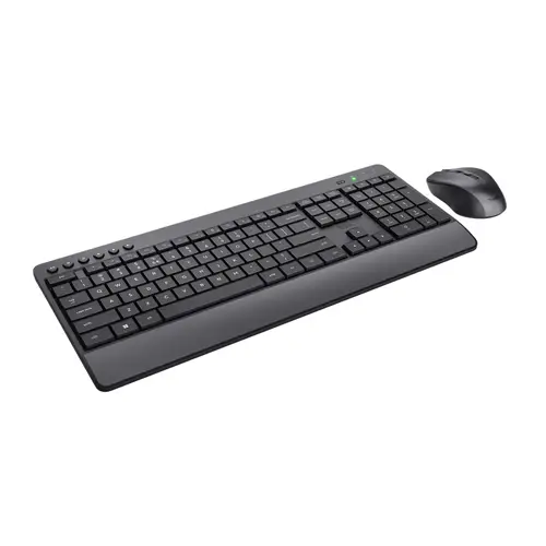 Trezo teclado Ratón incluido Universal RF inalámbrico QWERTY Español Negro - Imagen 4