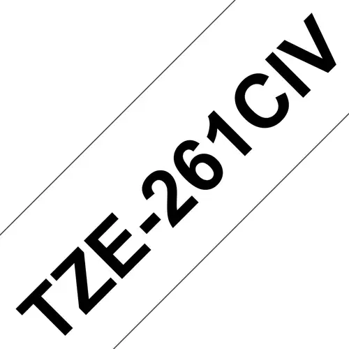 TZE-261CIV cinta para impresora de etiquetas TZ - Imagen 1