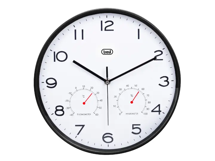 OM 3510 T Reloj despertador analógico Negro