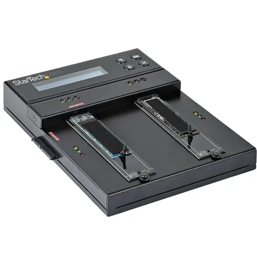 Clonador y Borrador Autónomo de Unidades de Almacenamiento SATA M.2 - NVMe M.2 - Duplicador Copiador Externo Offline de Unidades HDD SSD M.2 PCIe AHCI/NVMe, SATA M.2 - 2,5/3,5 TAA - Imagen 6