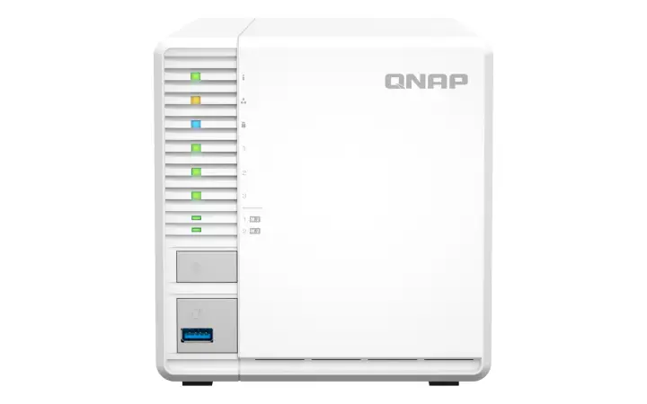 TS-364 NAS Torre Intel® Celeron® N5095 8 GB DDR4 0 TB QNAP Turbo System Blanco