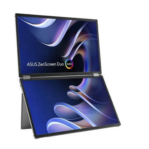 ZenScreen Duo OLED MQ149CD pantalla para PC 35,6 cm (14") 1920 x 1200 Pixeles WUXGA Plata - Imagen 8