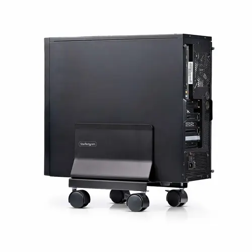 Carrito para Caja Torre de Ordenador - Carrito con Ruedas para CPU - Soporte Ajustable para CPU - de Acero - Carga de 21kg - Imagen 8