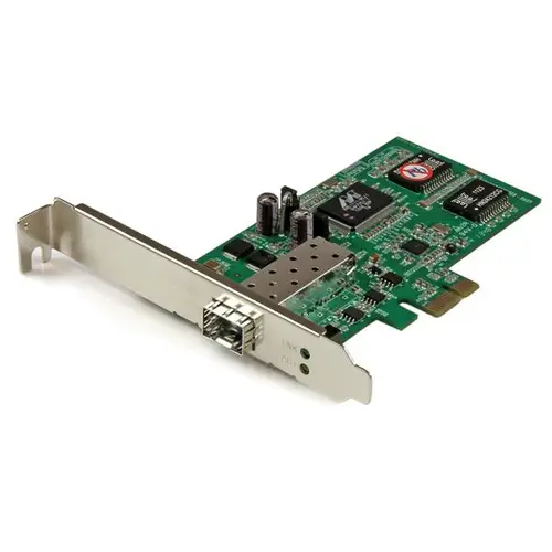 Tarjeta PCI Express Adaptadora de Red Gigabit con 1 Puerto SFP Abierto - NIC Ethernet PCI-E de Fibra - Imagen 1