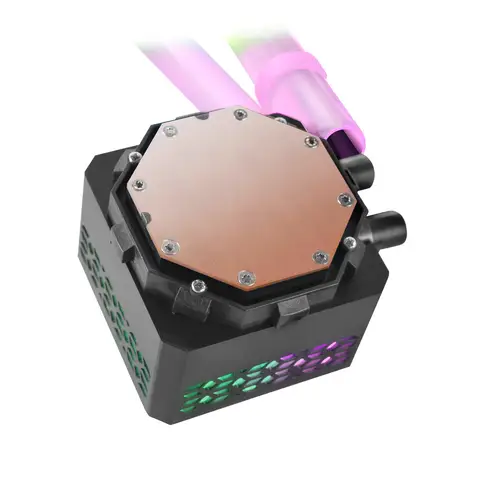 ML-ULTRA240 Negro, Refrigeración Líquida CPU, TDP 500W, Espejo Infinito, 2 Ventiladores Silenciosos FDB ARGB, Tubos ARGB, Multisocket Universal - Imagen 6