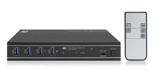 Conmutador KVM USB-C/HDMI 4K a 60 Hz de 2 puertos - Imagen 1