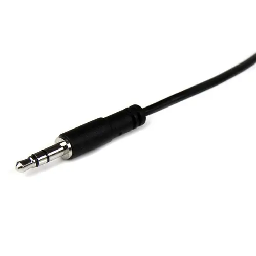 Cable de 2m de Extensión Alargador de Auriculares Mini-Jack 3,5mm Estéreo Macho a Hembra - Delgado - Imagen 2