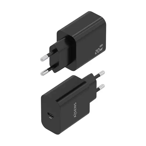 Cargador GaN 20W, 1xUSB-C PD3.0, Negro - Imagen 3