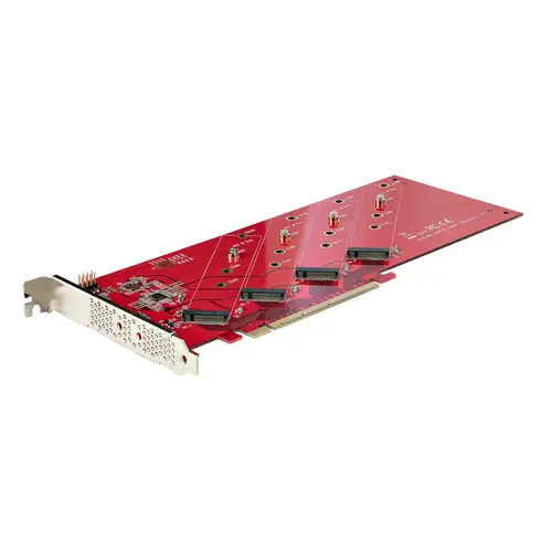QUAD-M2-PCIE-CARD-B tarjeta y adaptador de interfaz Interno M.2 - Imagen 1