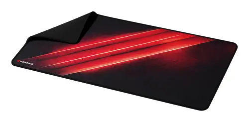 Carbon 500 Maxi Flash G2 Alfombrilla de ratón para juegos Negro, Rojo - Imagen 6