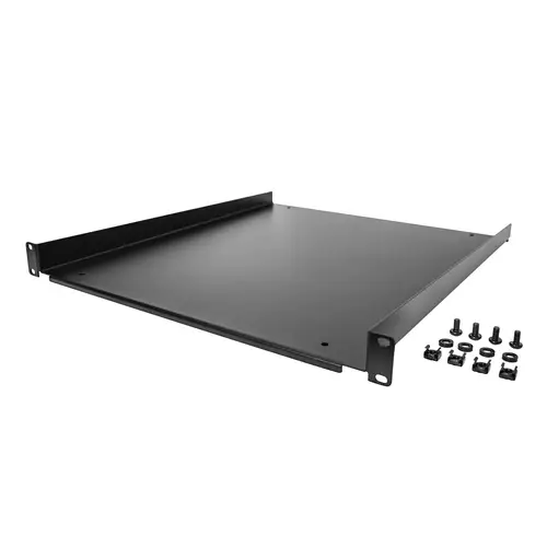 Estante 1U para Armario Rack de Servidores - Bandeja Universal Voladiza para Montaje en Rack de 19" - Capacidad de 25kg - de 20" de Profundidad - Imagen 5