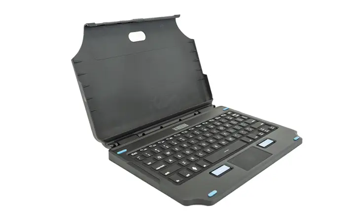 7160-1869-02 teclado para móvil QWERTZ Alemán Pogo pin Negro