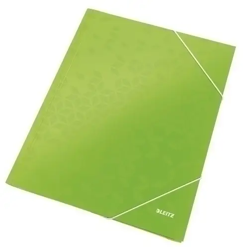CARPETA SOLAP.LEITZ WOW CART. A4 VERDE - Pack de 10 unidades