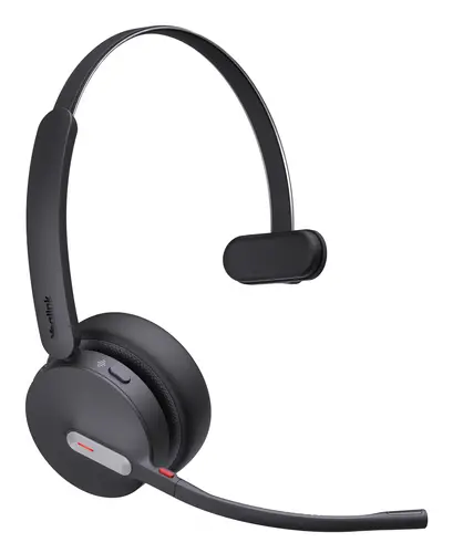 WH64 Mono UC Auriculares Inalámbrico Diadema Oficina/Centro de llamadas USB Tipo C Bluetooth Negro - Imagen 3