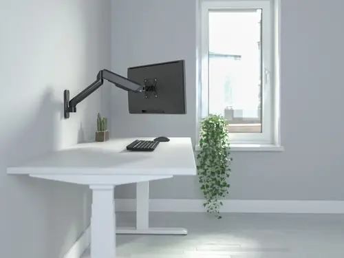 Soporte de pared para un monitor de 17«-32», longitud del brazo:450mm - Imagen 9