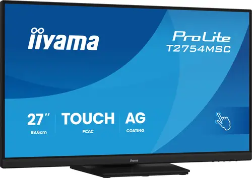 ProLite T2754MSC-B2AG pantalla para PC 68,6 cm (27") 1920 x 1080 Pixeles Full HD Pantalla táctil - Imagen 2