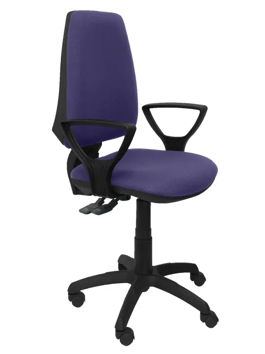 Silla Elche S bali azul claro brazos fijos