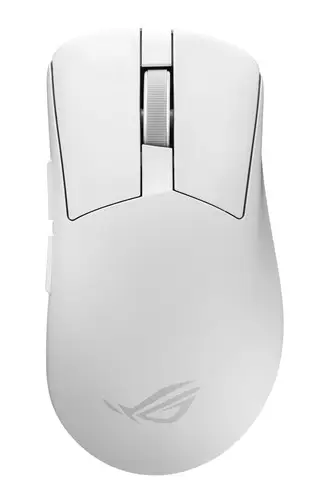 ROG Gladius IV Ace WHT ratón Juego Mano derecha RF Wireless + Bluetooth + USB Type-A Óptico 65000 DPI - Imagen 1
