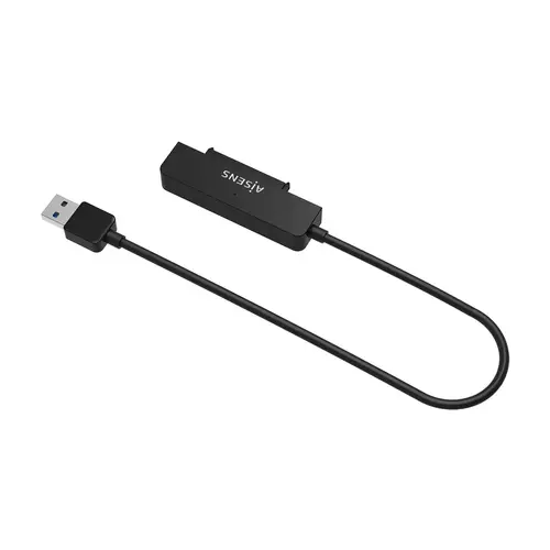 Adaptador SATA a USB-A USB3.0/USB3.1 Gen1 para Discos Duros 2.5?, Negro - Imagen 3
