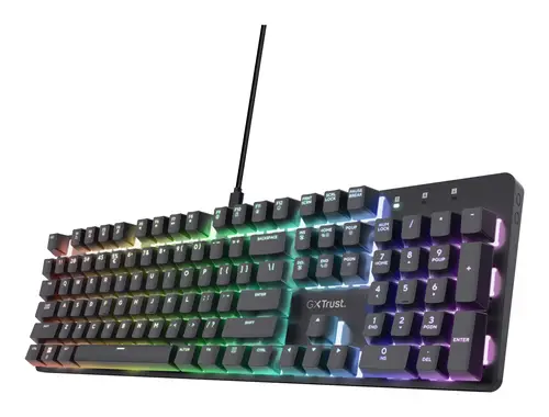 GXT 871 Zora teclado Juego USB QWERTY Español Negro - Imagen 2