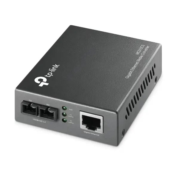 MC210CS convertidor de medio 1000 Mbit/s 1310 nm Monomodo Negro