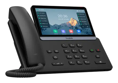 T77U teléfono IP Negro LCD - Imagen 2