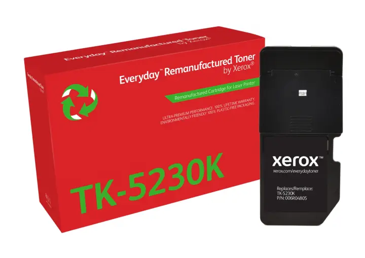 Remanufacturado Everyday Tóner Everyday Negro remanufacturado de Xerox es compatible con Kyocera TK-5230K, Capacidad estándar