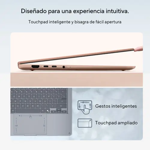 Zenbook 14 OLED UX3480QA-U1144W Copilot+ PC Copilot+ PC - Ordenador Portátil " WUXGA (Snapdragon X1-26-100, 16GB RAM, 256GB SSD, Adreno GPU, Windows 11 Home) Arctic Blue - Tec. QWERTY Esp - Imagen 3