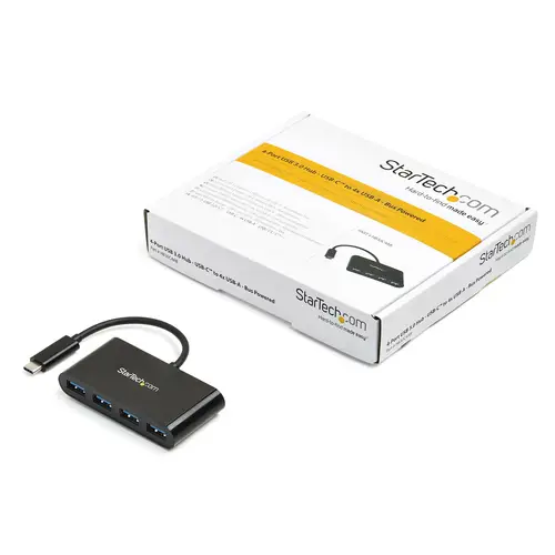 Hub Concentrador USB 3.0 (5Gbps) de 4 Puertos - Ladrón USB-C a 4x USB A - Alimentado por el Bus - Imagen 5
